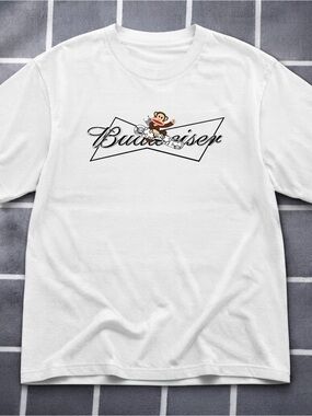 Gildan Paul Frank Inspired Budweiser Graphic Tee